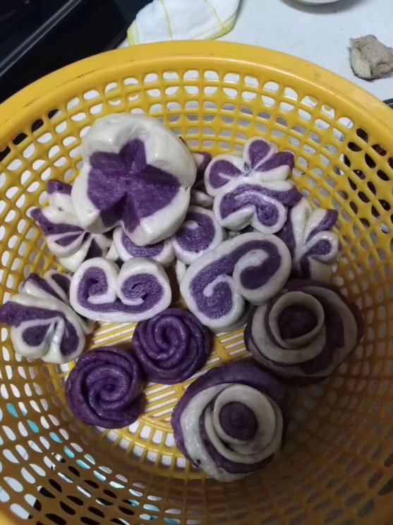 【花姐】紫薯馒头