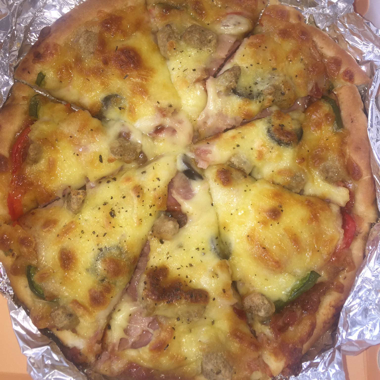 夏威夷pizza（附饼底冷冻法）