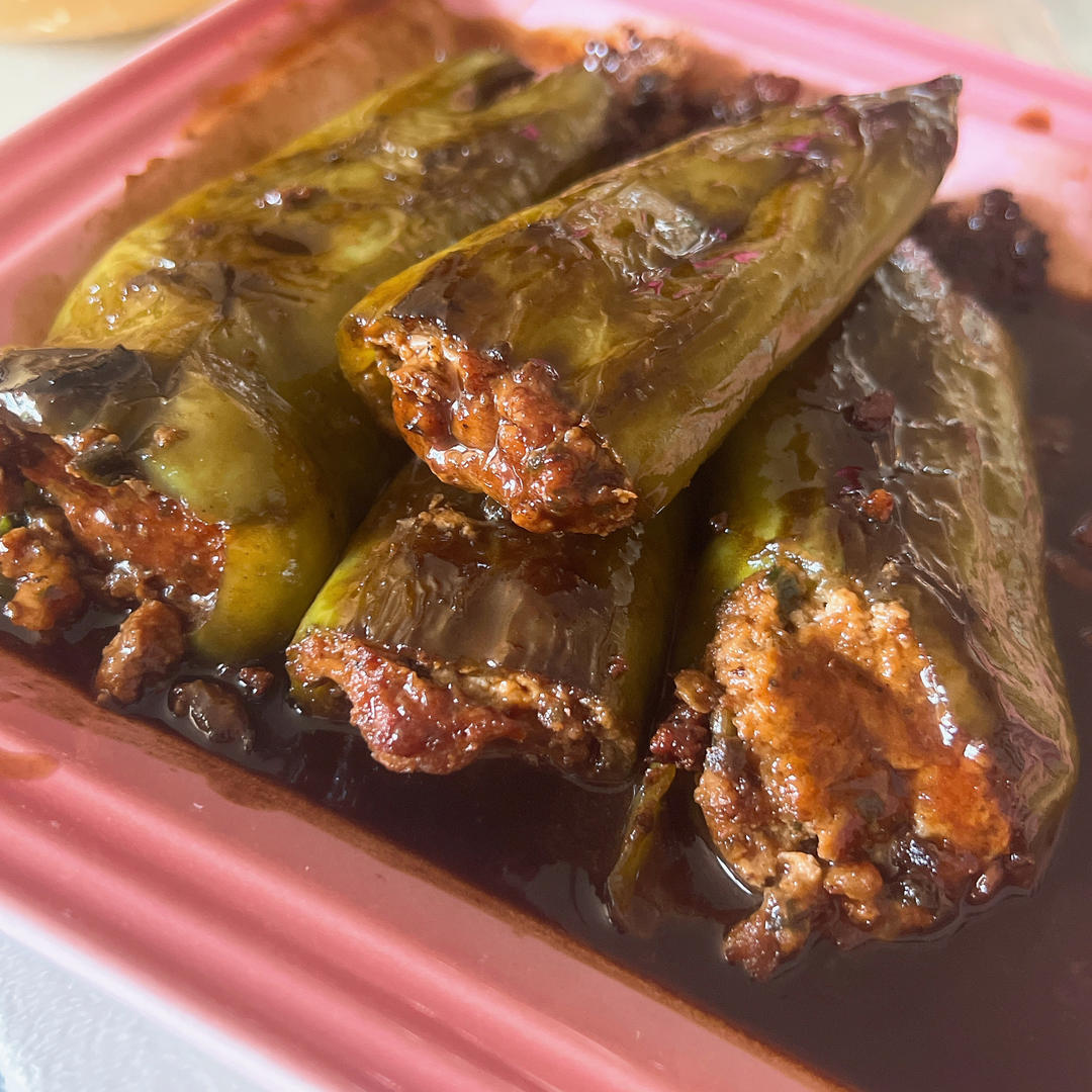 虎皮青椒/青椒塞肉