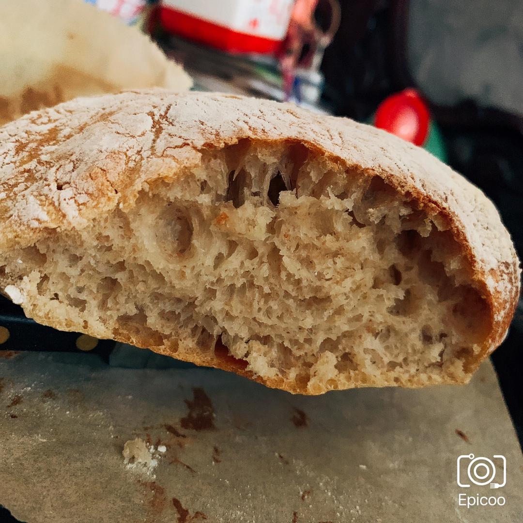 无需蒸汽的乡村面包（免揉简化版）