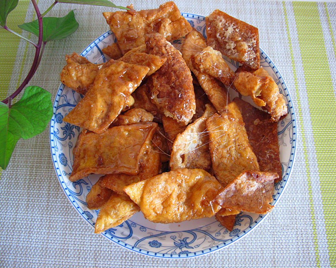 挂浆白果的做法