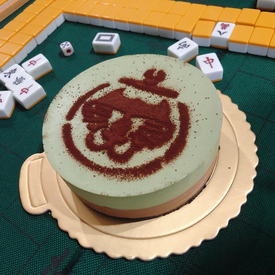 巧克力抹茶慕斯蛋糕