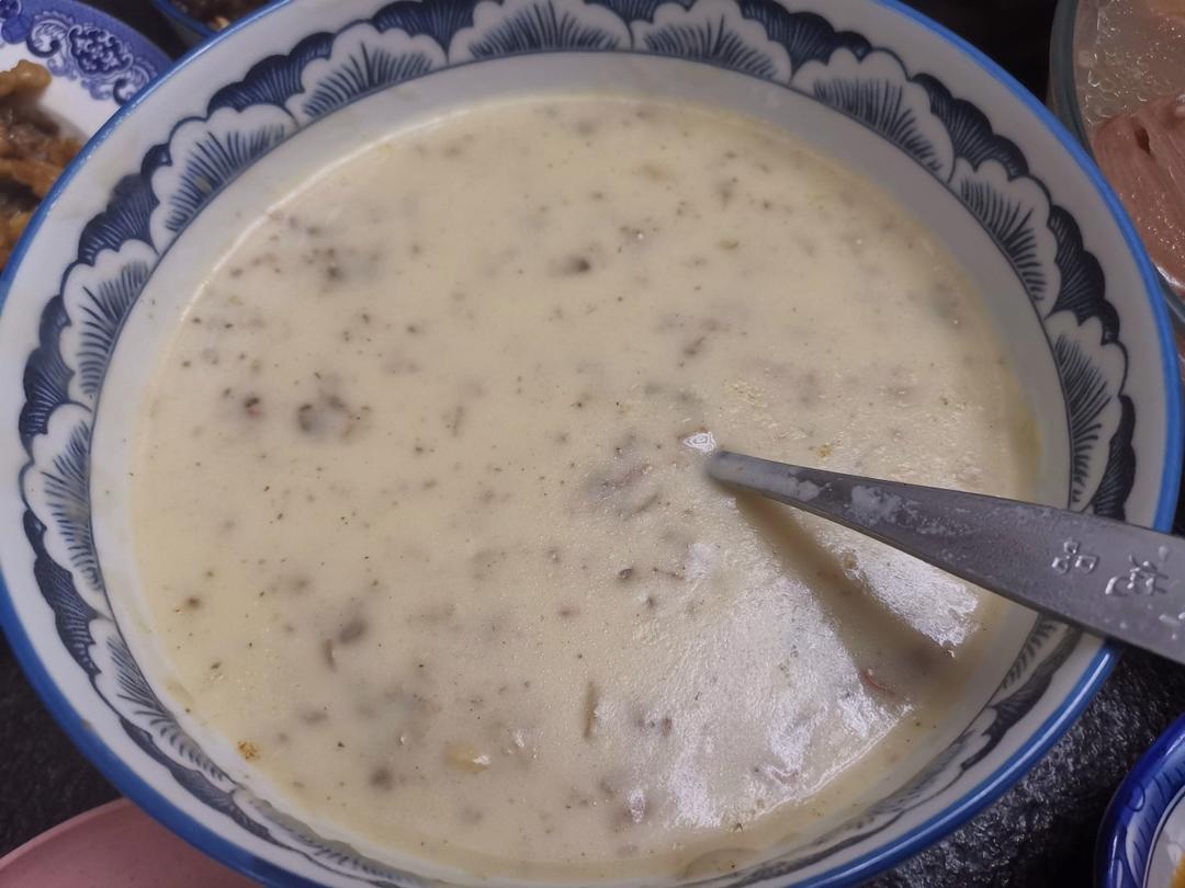 奶油蘑菇汤（完美比例版）
