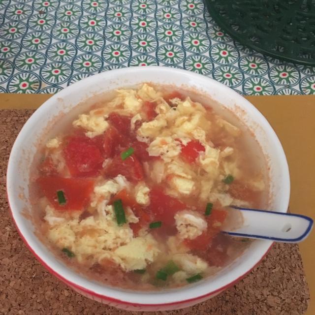 西红柿鸡蛋汤