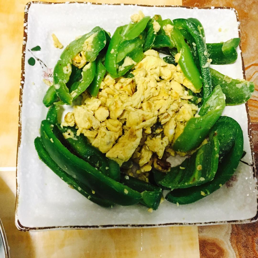 青椒炒鸡蛋
