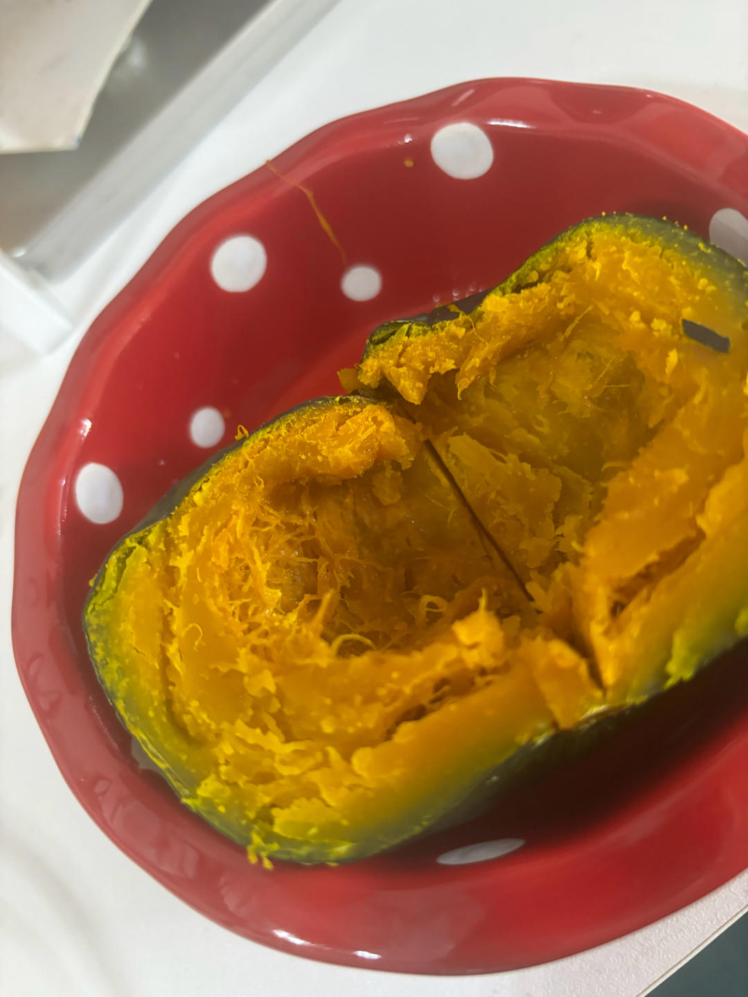 微波炉蒸贝贝南瓜