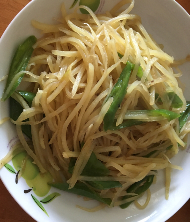 青椒土豆丝