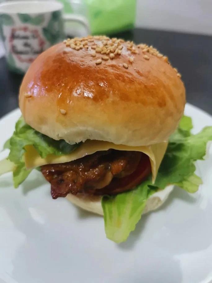 鸡腿汉堡包