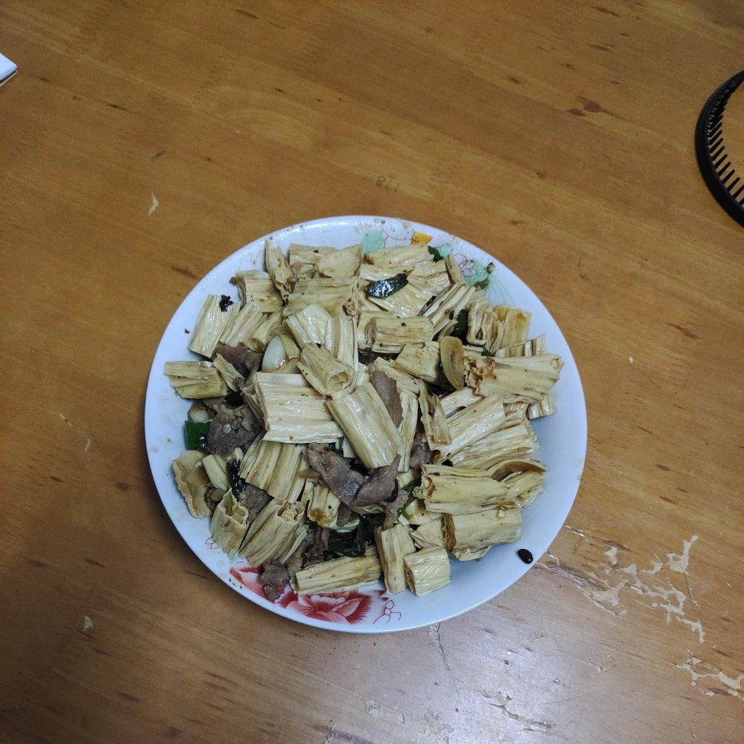 比肉还好吃的烧腐竹