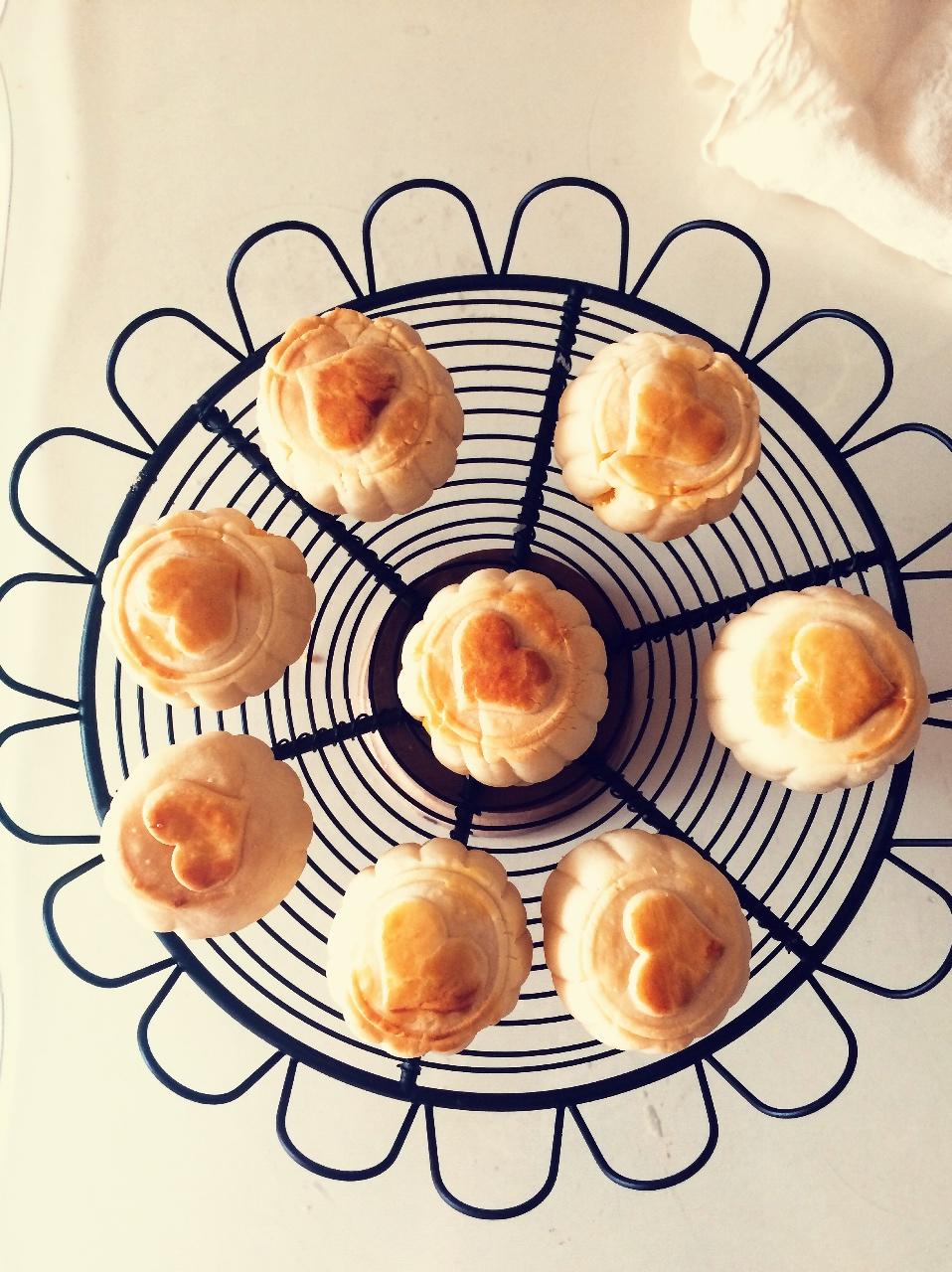 流心奶黄月饼（无吉士粉/转化糖浆版本）【曼食慢语】