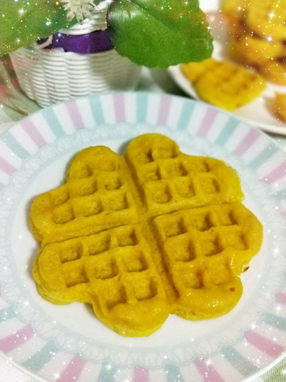 南瓜松饼  宝宝健康食谱