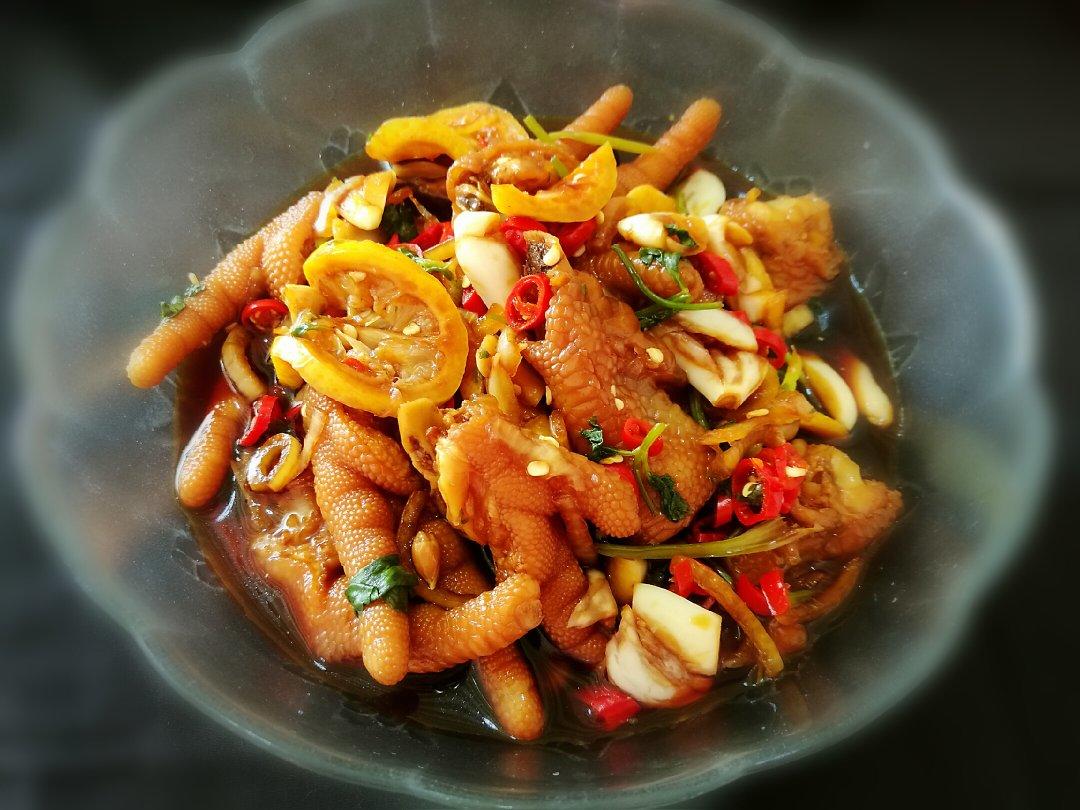 孟孟cookhouse做的醋泡酸辣鸡爪(凤爪)-超好吃