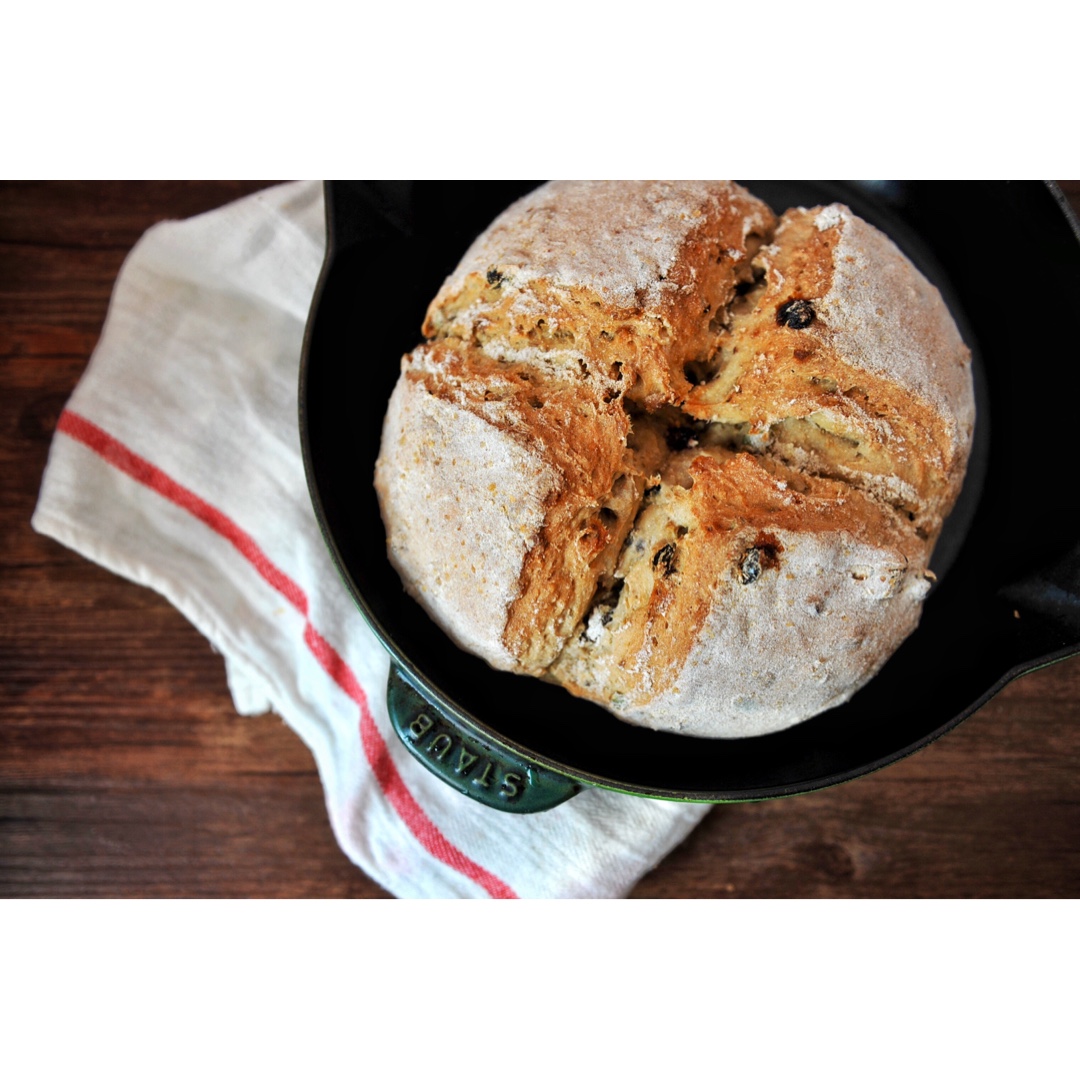 全麦苏打面包丨健康·烘焙
