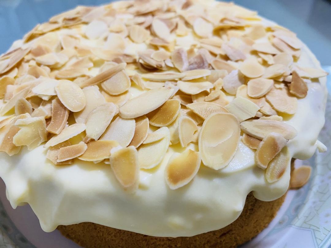 爆浆海盐奶盖蛋糕（无油低糖版戚风）