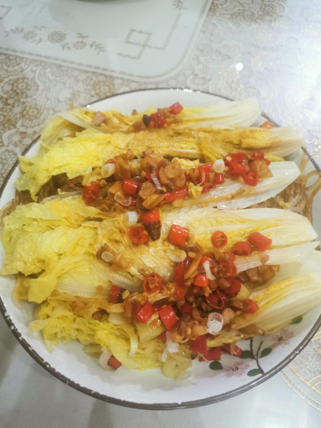 蒜蓉粉丝娃娃菜