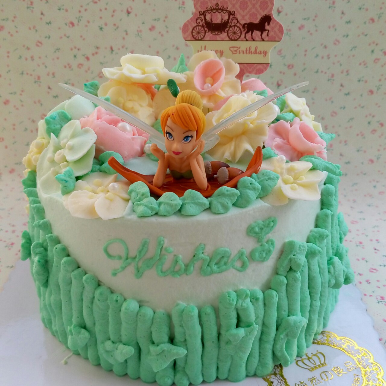 小麦子自创韩式裱花奶酪霜