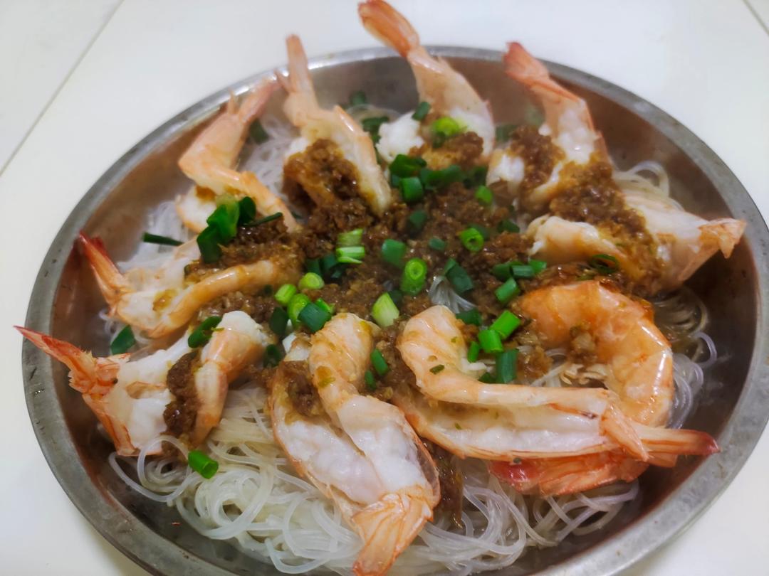蒜蓉粉丝蒸虾