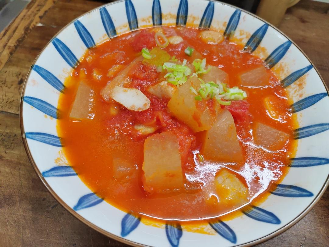 挪威北极鳕鱼【番茄🍅冬瓜鳕鱼煲】