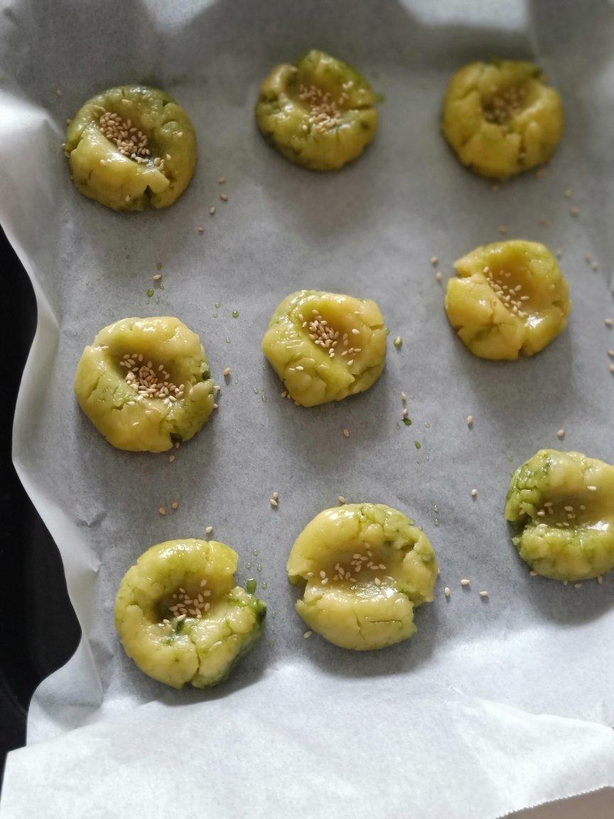 宫廷桃酥 入口即化 无泡打粉无猪油版本 附自然开裂整形视频