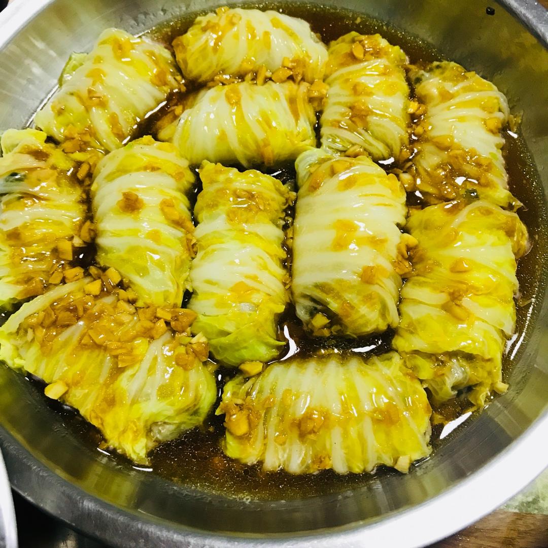 肉酿白菜卷