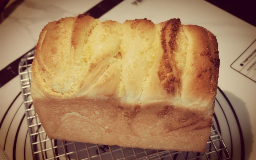 70%中种椰蓉吐司【附椰蓉馅制作方法】