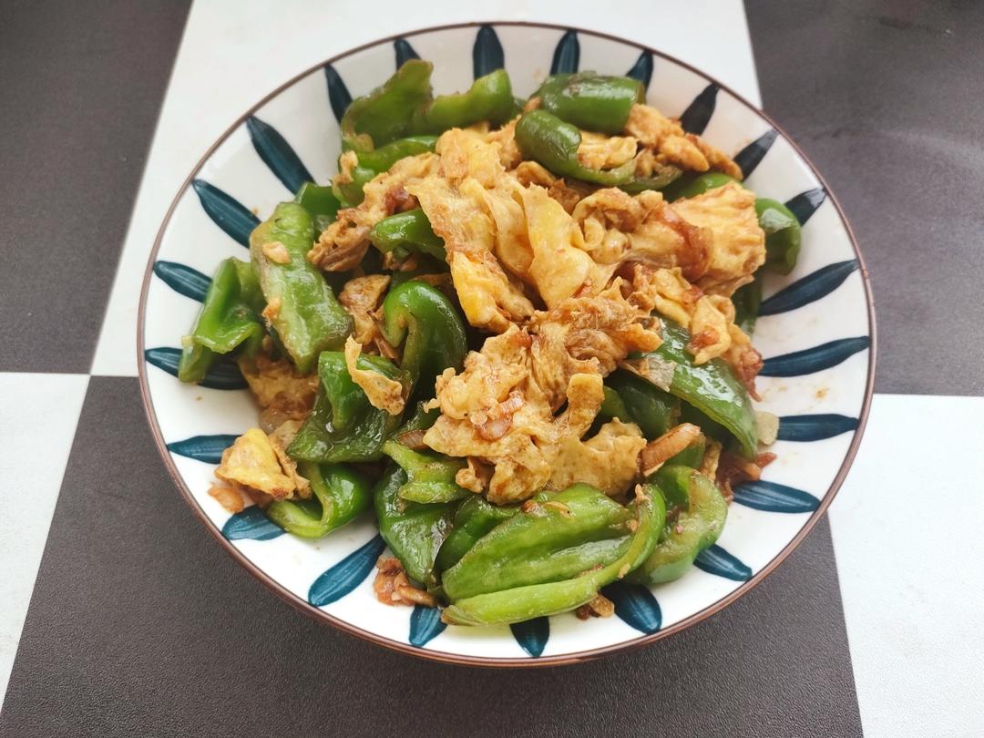 尖椒炒鸡蛋