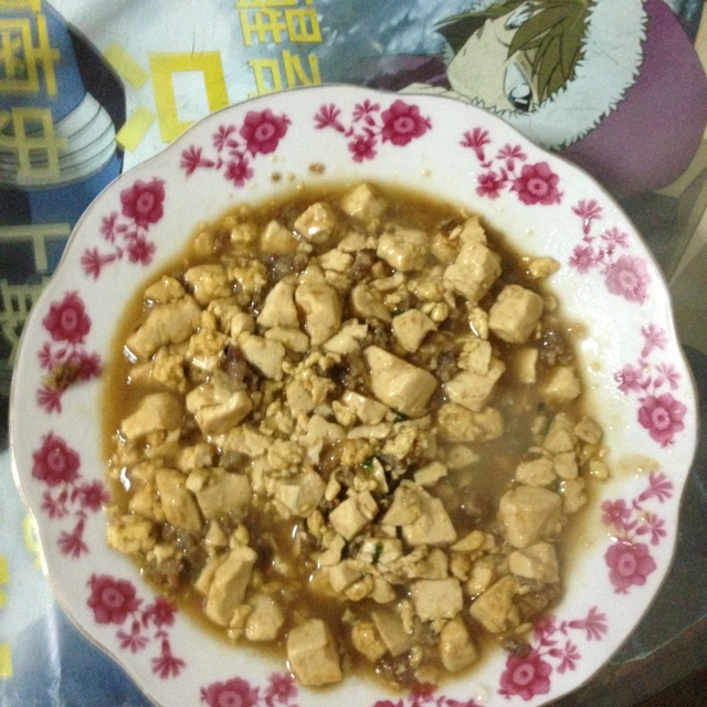 蛋包豆腐丁