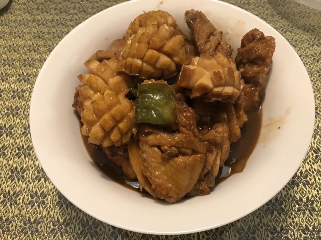#鲍鱼焖鸡（咸鲜香的下饭神器）