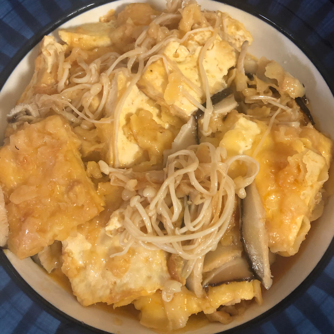 超级嫩鸡蛋包豆腐