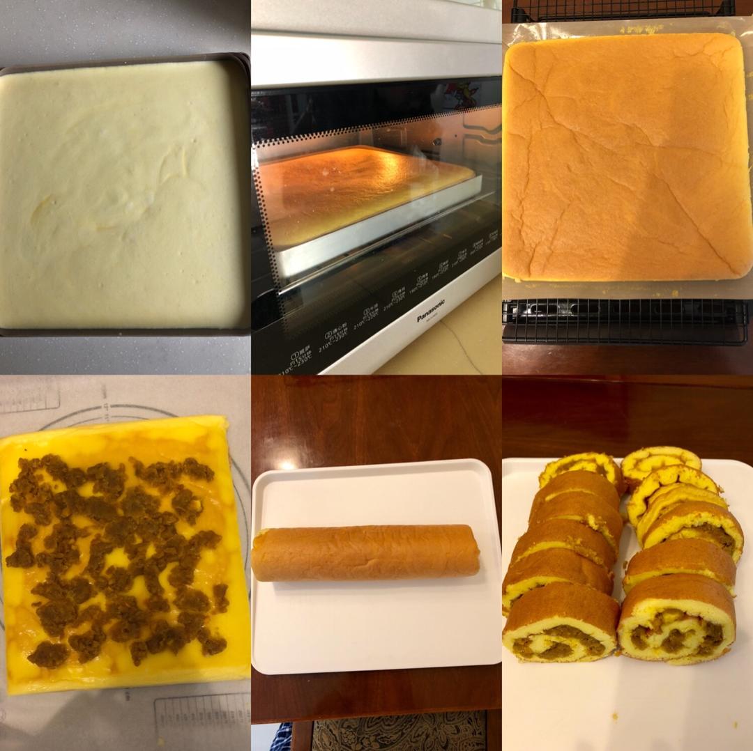 原味蛋糕卷(后蛋法)