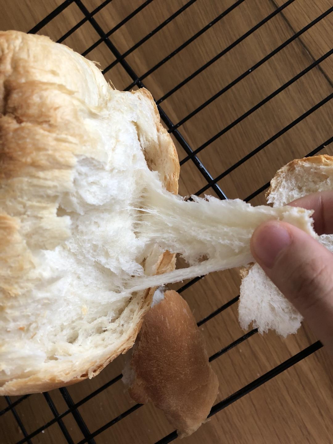 纯奶手撕吐司的做法 步骤1