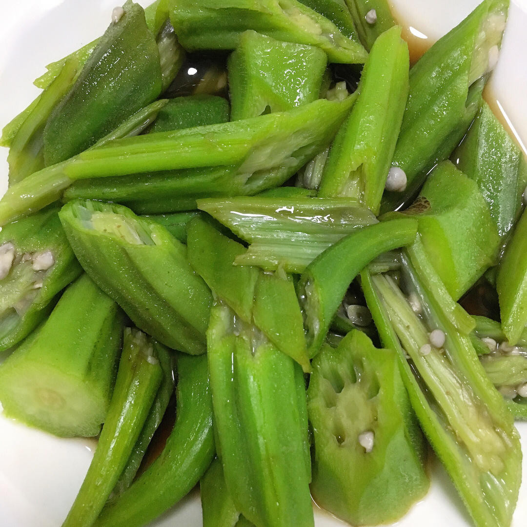 蚝油秋葵