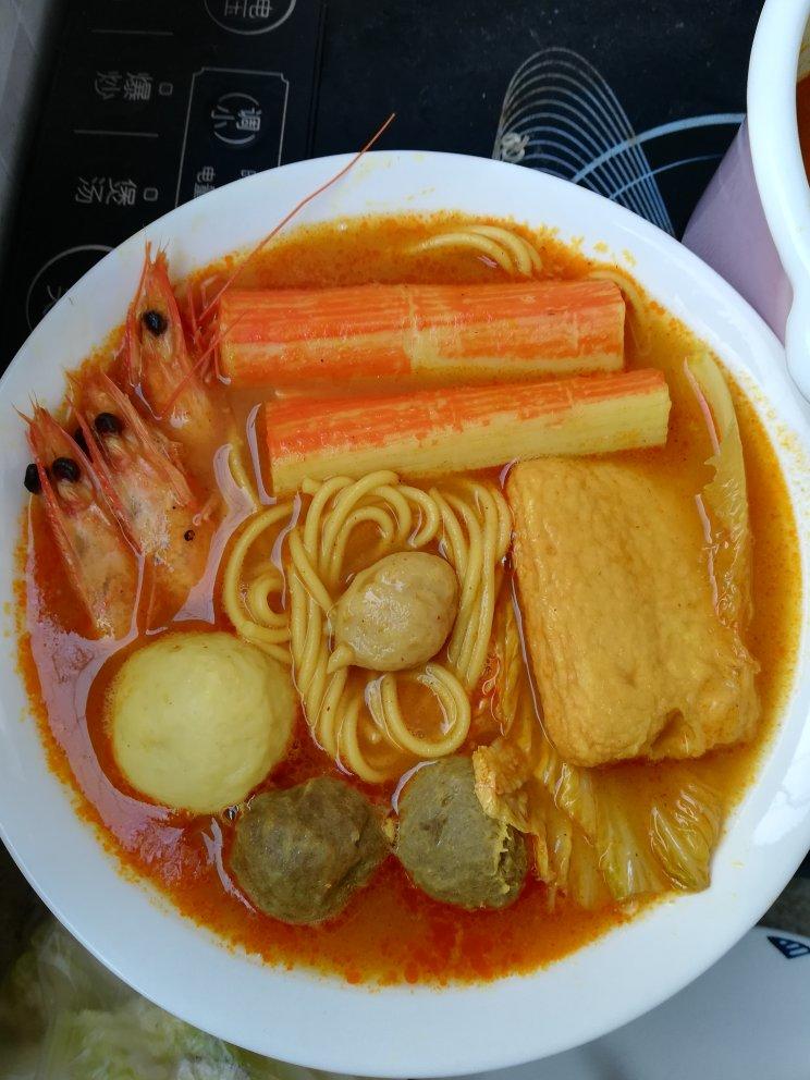 yunduo29做的咖喱面