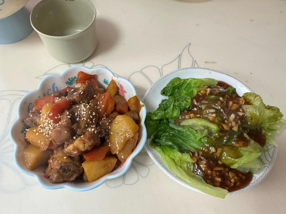 🔥巨好吃的红烧排骨炖土豆❗️懒人版轻松做拿手菜