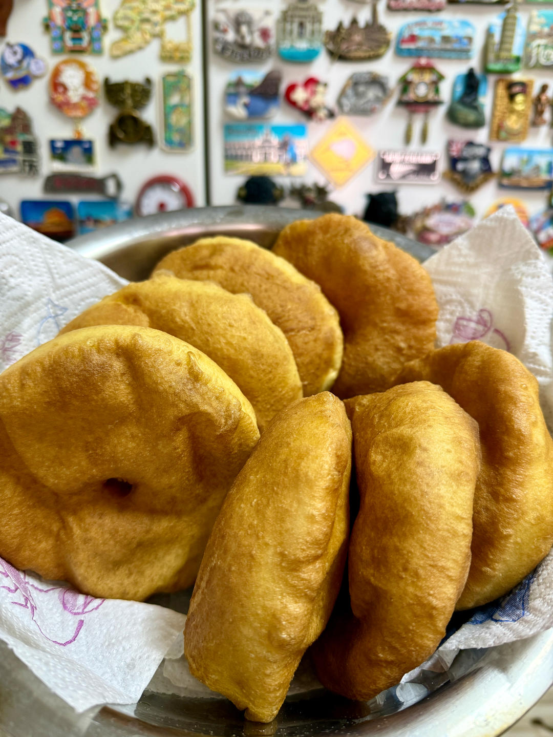 家庭版炸油饼 做法简单 外酥里软 附细节视频详解