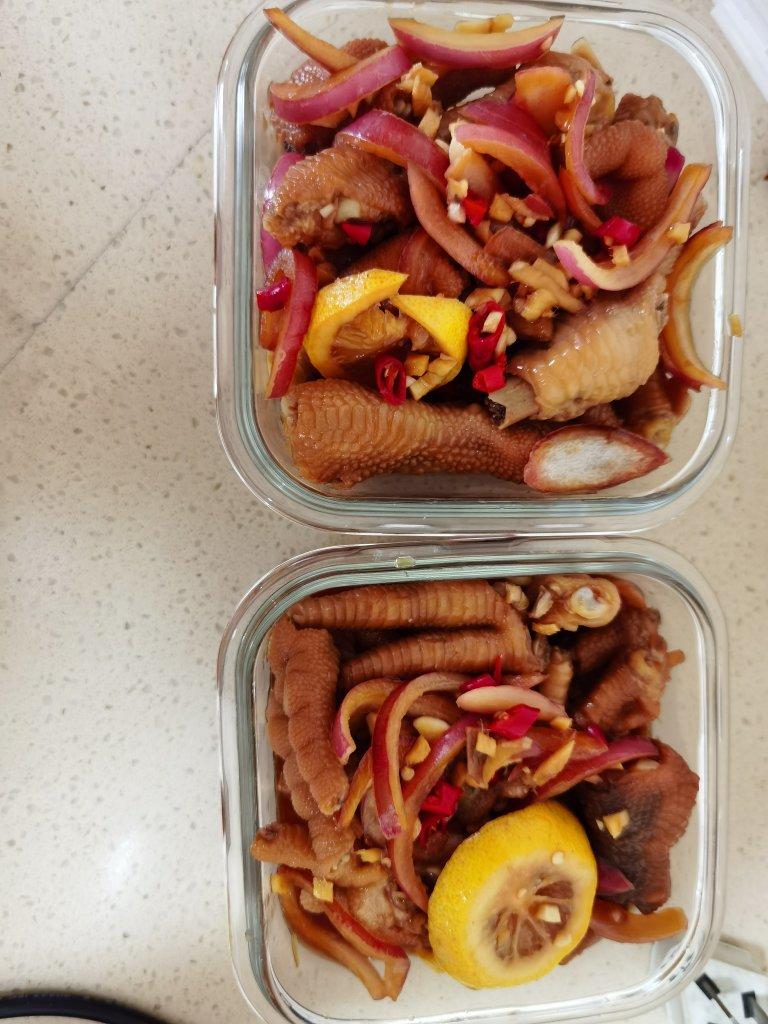 【柠檬酸辣鸡爪】自制超级无敌美味的网红鸡爪