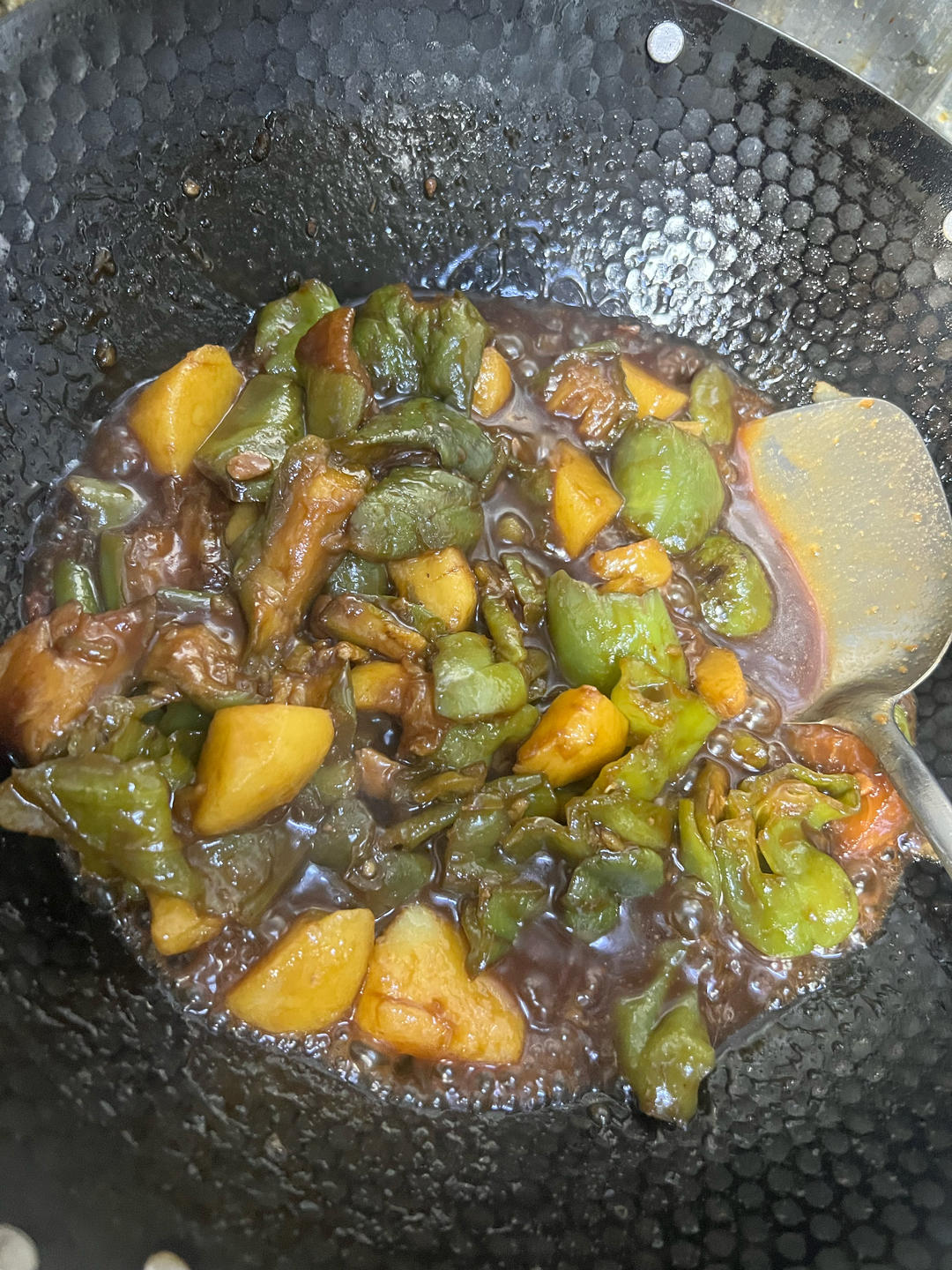 超级下饭的地三鲜