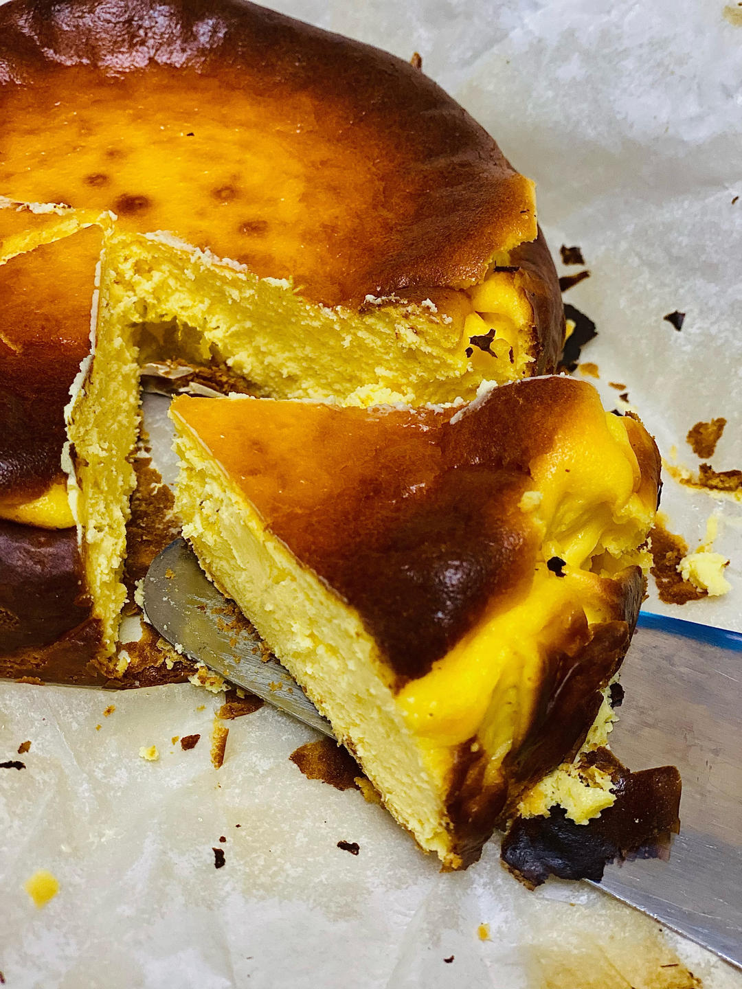 巴斯克芝士蛋糕『最简单的蛋糕』零失败🔥芝士控