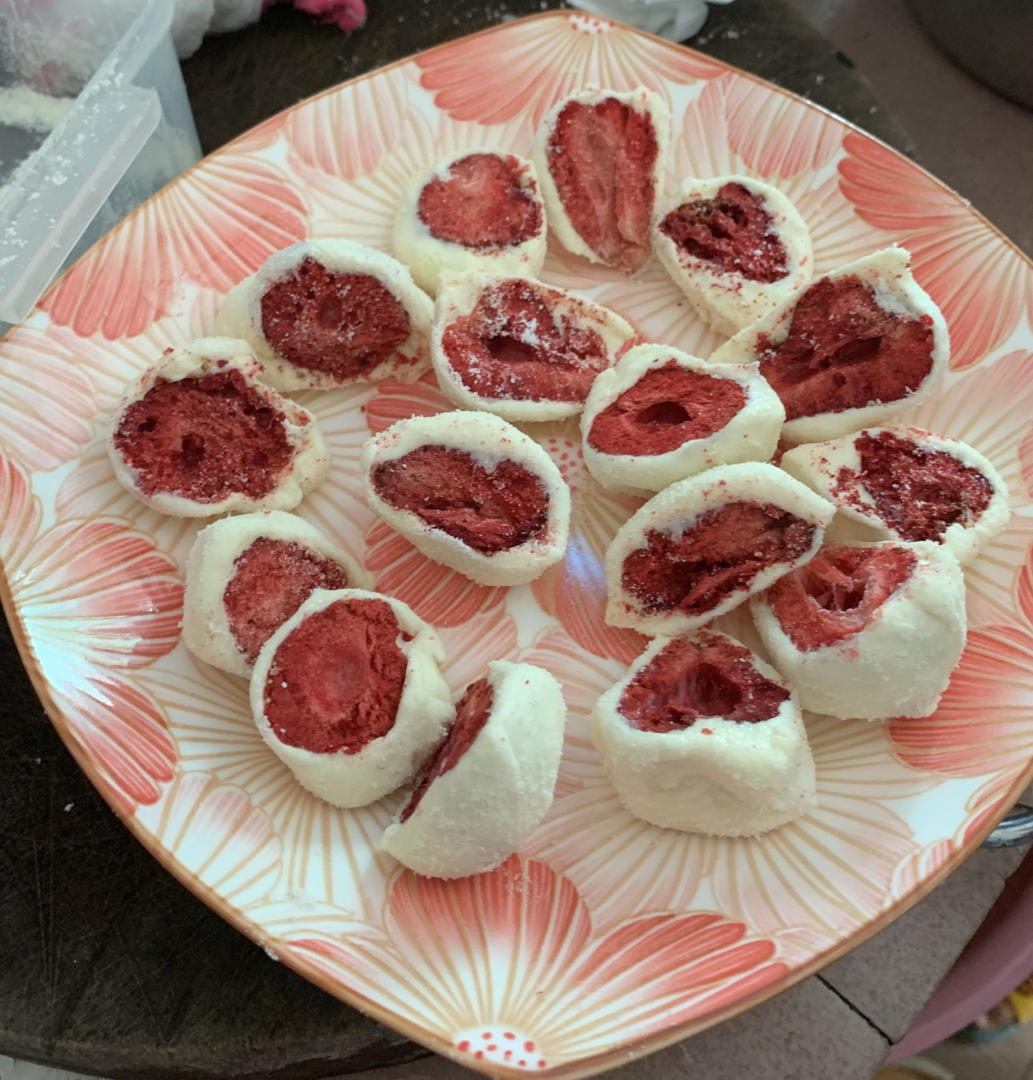 冻干草莓🍓奶球