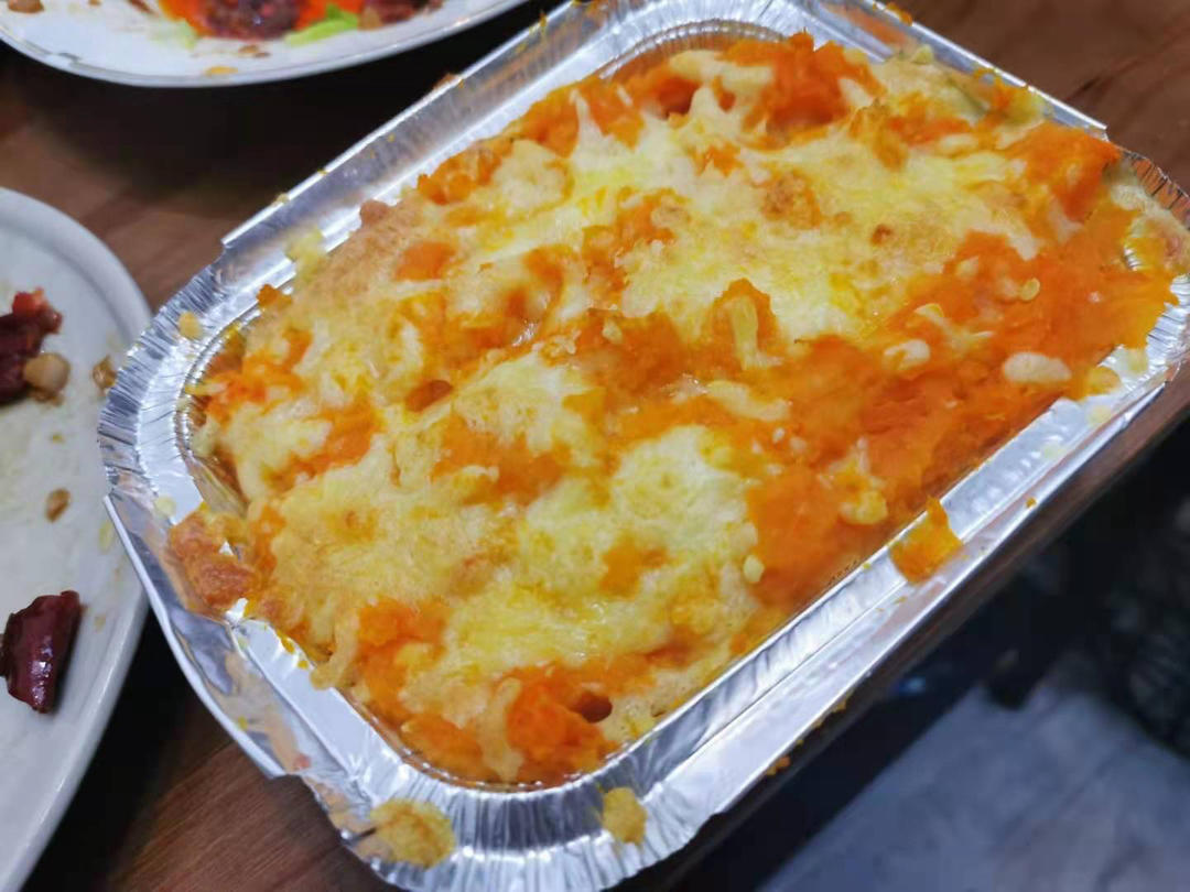 超拉丝芝士焗红薯❗奶香浓郁