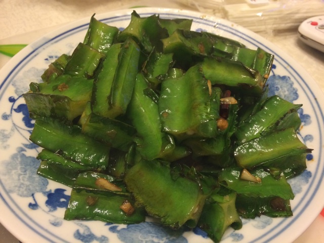 清炒龙豆（四角豆、四棱豆）