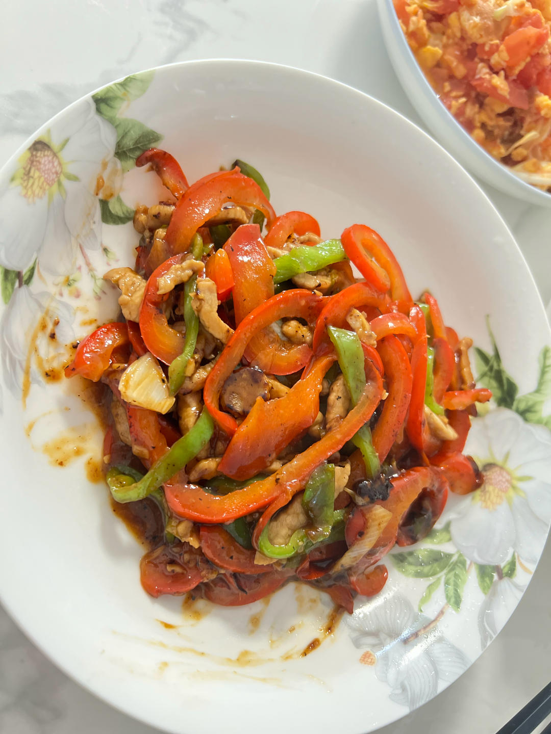 ‼️好吃到舔盘的青椒肉丝盖浇饭