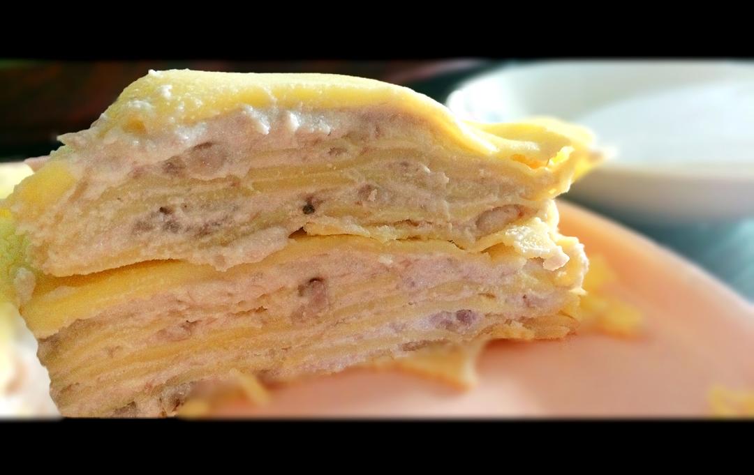 香芋千层（附超详细软糯蛋皮做法～）