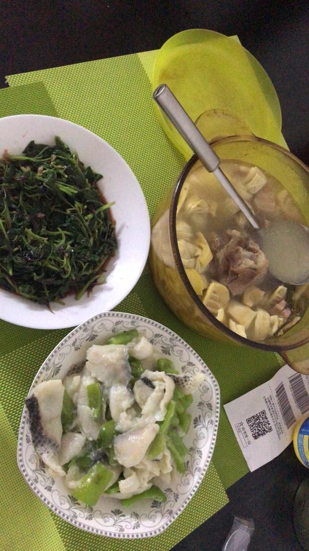 青椒黑鱼片（家常版）