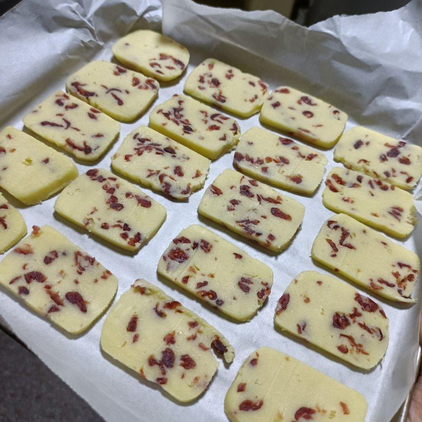 低糖少油版蔓越莓饼干