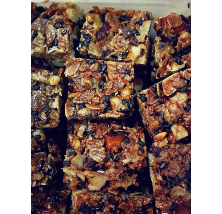 【曼食慢语】果仁谷物能量棒