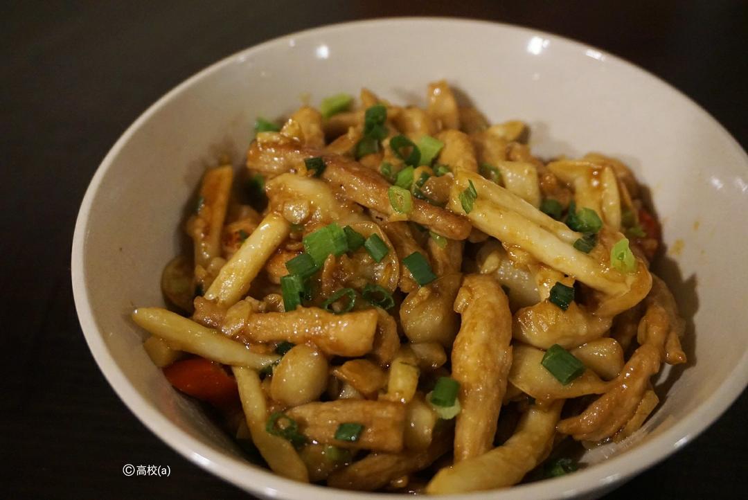 白玉菇炒肉