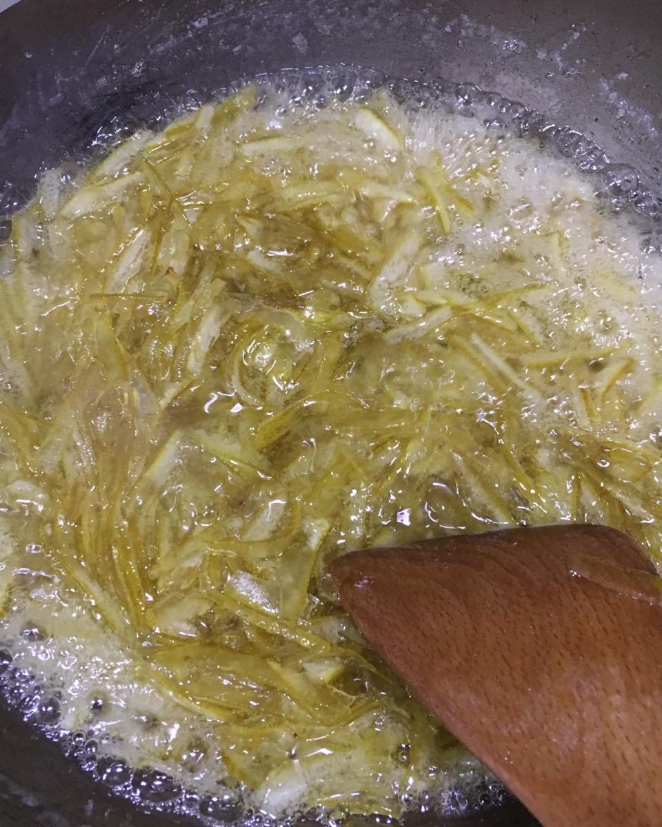 糖炒柚子皮(香元条)成功率相当高的