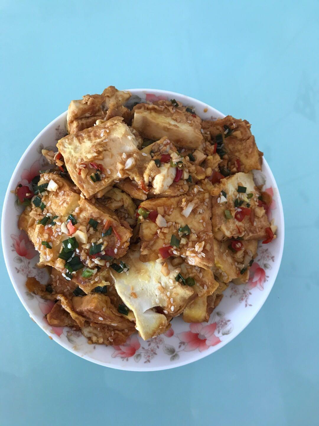 香煎豆腐