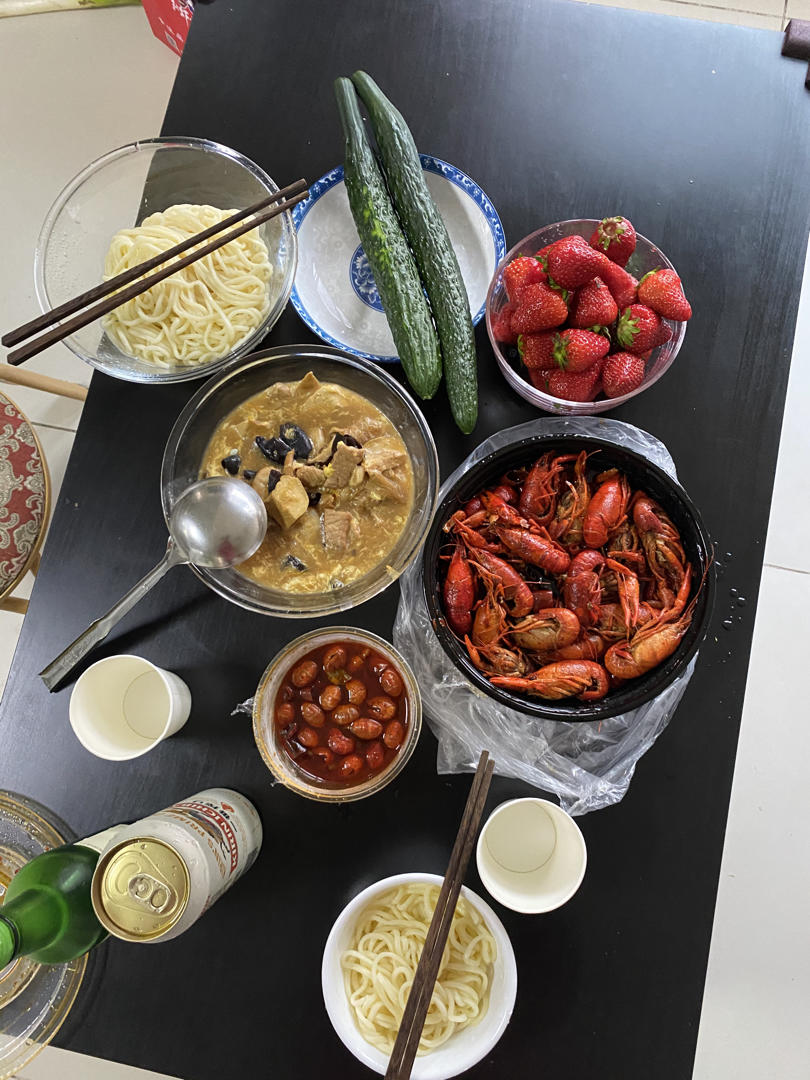 天津三鲜打卤面